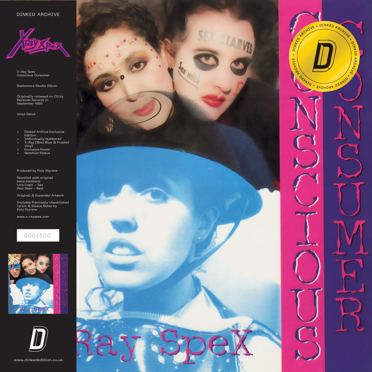 X Ray Spex Conscious Consumer Released 15th December 2023 Pie Vinyl x-ray-spex-conscious-consumer-released-15th-december-2023-pie-vinyl