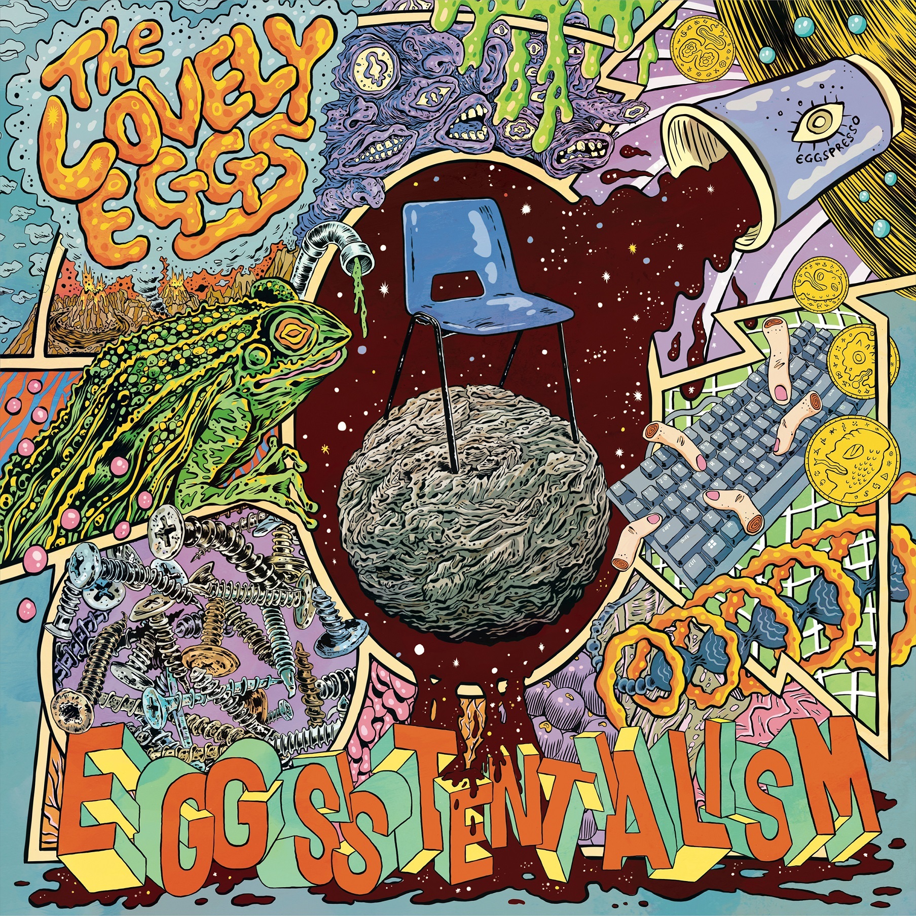 The Lovely Eggs - Eggsistentialism (Released 17th May 2024)