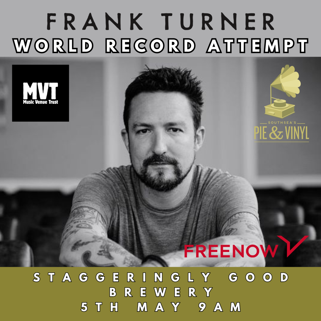 Frank Turner - Music Venue Trust World Record Attempt Live Show!