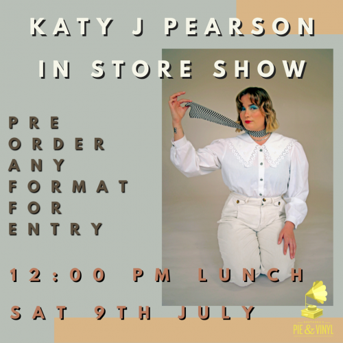 Katy J Pearson in store promo