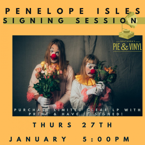 penelope isles signing session promo