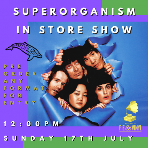 superorganism in store promo poster